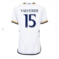 Maglie da calcio Real Madrid Federico Valverde #15 Prima Maglia Femminile 2023-24 Manica Corta